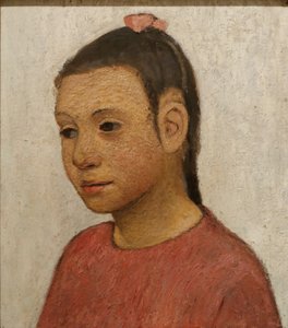Ritratto di una ragazza da Paula Modersohn Becker